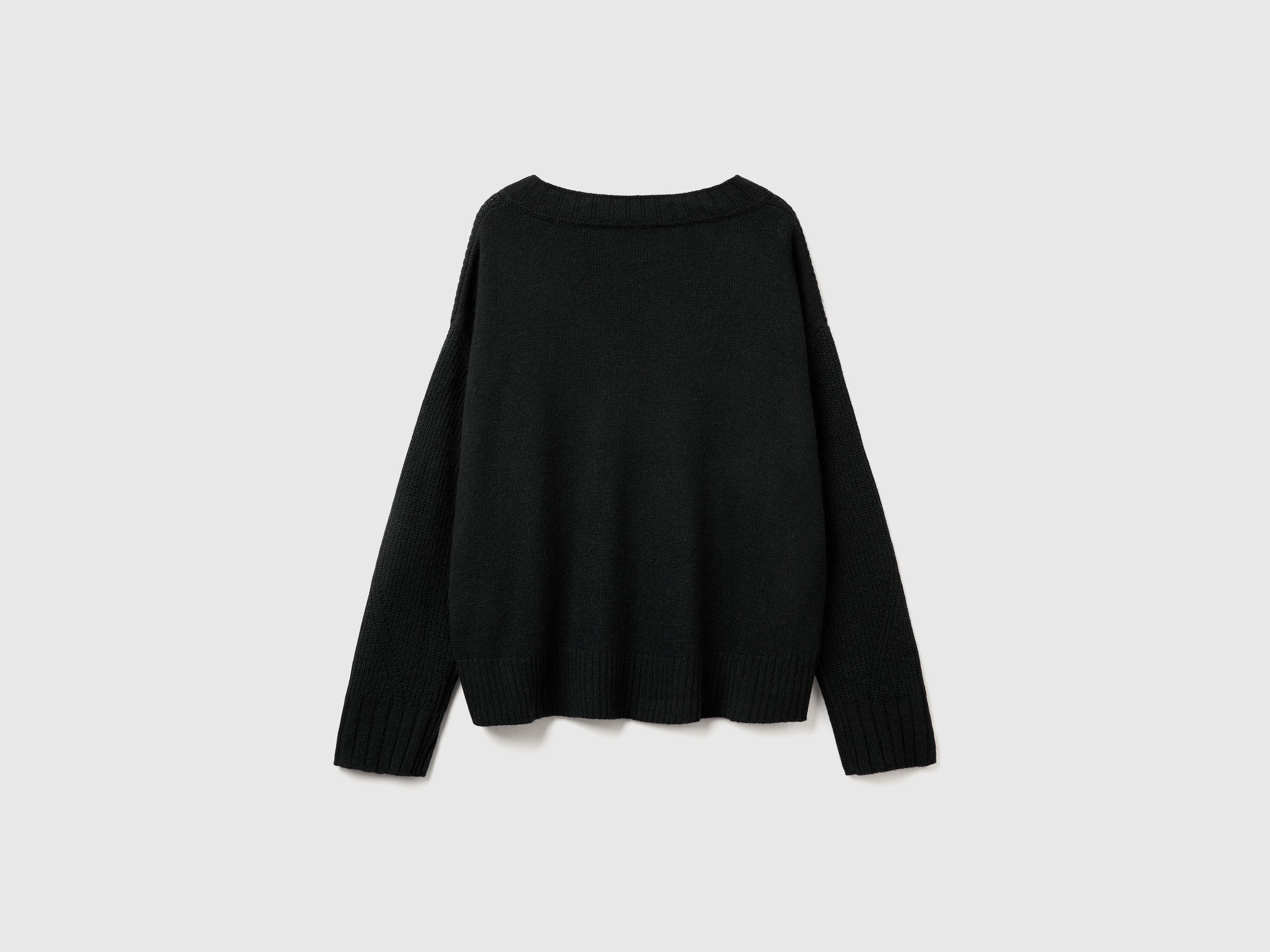 V NECK SWEATER L/S Damen image number 6